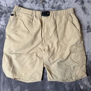 The North Face Beige Shorts Mens Size Medium Hiking Outdoors Multi Pocket